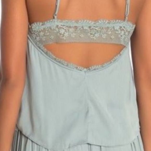 Free People Beyond Me Cami Tank Sea Sage - Picture 5 of 10